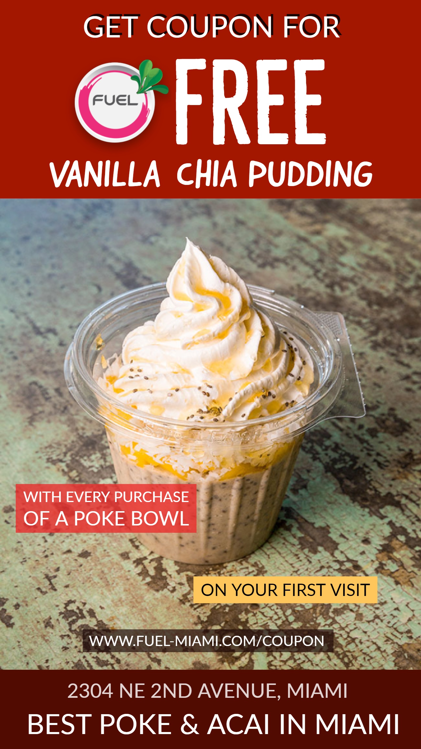 Free Vanilla Chia Pudding